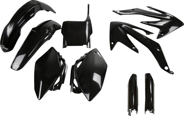 Ufo - HOKIT108F@001 - Body Kit - Black - Honda - CRF '05-'06