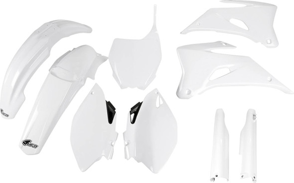 Ufo - YAKIT305F@046 - Body Kit - White - Yamaha - YZ '08-'09