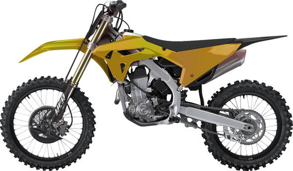 Ufo - HOKIT125F@24 - Replacement Body Kit - Gold - Honda - CRF '21-'24
