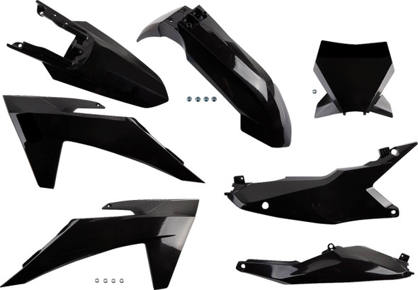 Ufo - KTKIT529@001 - Replacement Body Kit - Black - KTM - SX '23-'24