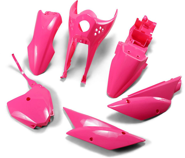 Ufo - KA37003-P - Replacement Body Kit - Pink - Kawasaki - KX '10-'25