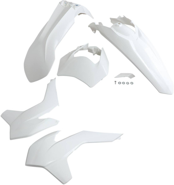 Ufo - KTKIT524047 - Replacement Body Kit - White - KTM - EX '14-'16