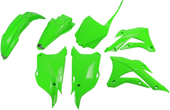Ufo - KAKIT222-026 - Replacement Body Kit - OEM Green - Kawasaki - KX '14-'21