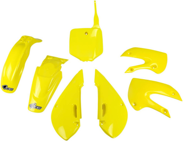 Ufo - KA37002-102 - Replacement Body Kit - RM Yellow - Kawasaki - '02-'09