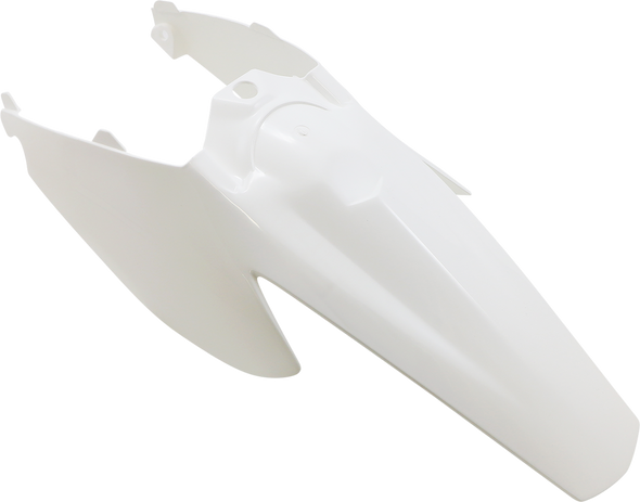Ufo - KT03080-047 - Rear Fender - With Side Panels - '98-'19 OEM White - SX 85