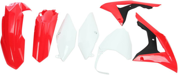 Ufo - HOKIT119-999 - Replacement Body Kit - OEM Red/White/Black - Honda - CRF '17-'21