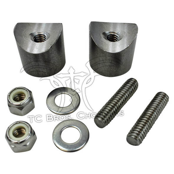 TC Bros Choppers - Weld On Threaded Solo Seat Spring Mounts