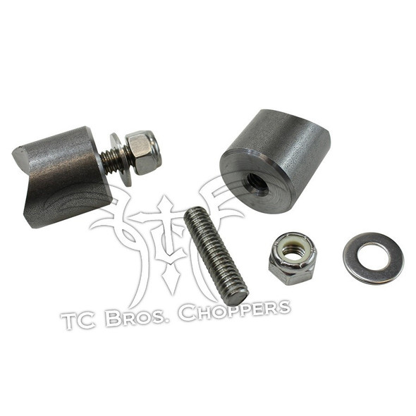 TC Bros Choppers - Weld On Threaded Solo Seat Spring Mounts