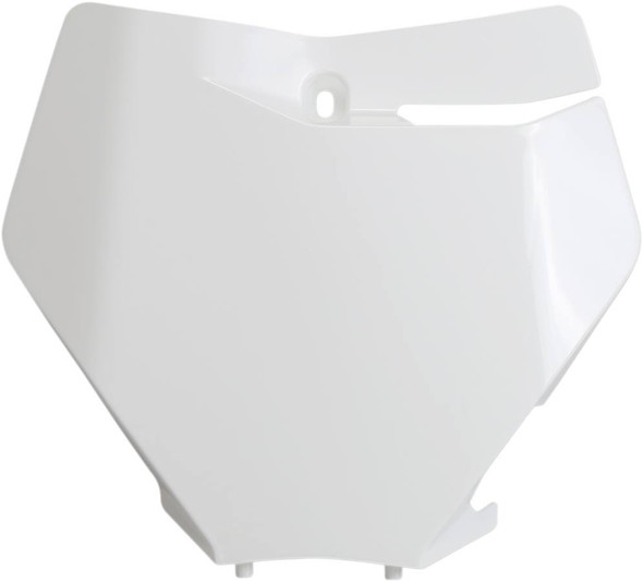 Ufo - KT04094042 - Front Number Plate - 2020 White
