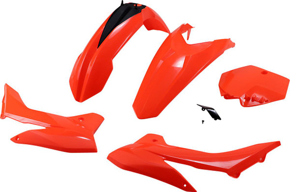 Ufo - KTKIT514-FFLU - Replacement Body Kit - Fluorescent Orange/Black - KTM - SX '13-'17