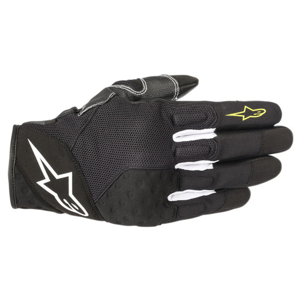  Alpinestars - Crossland Gloves - Black/Fluo Yellow (Size Large) 