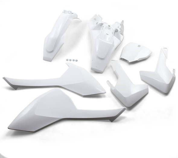 Ufo - HUKIT620-999 - Body Kit - '18-'22 OEM White - Husqvarna - TC