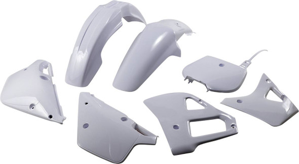 Ufo - YAKIT296-999 - Replacement Body Kit - OEM White - Yamaha - YZ '92