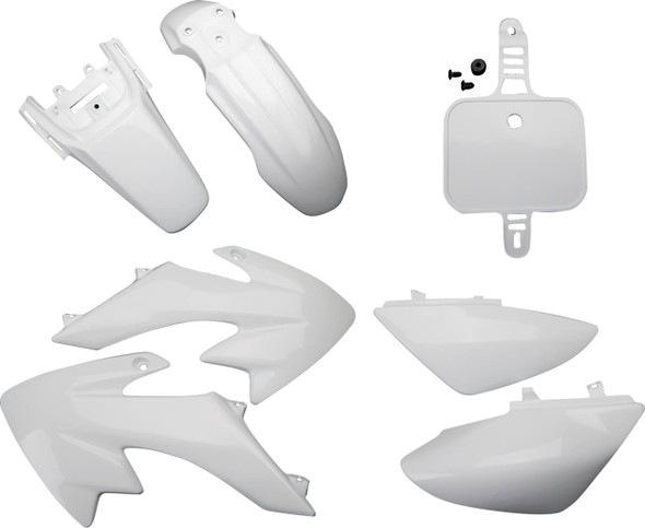 Ufo - HO36004-041 - Replacement Body Kit - White - Honda - CRF '04-'26