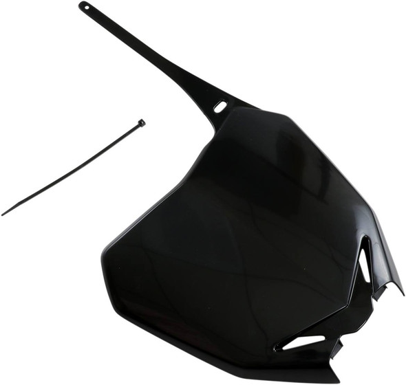 Ufo - SU04919001 - Front Number Plate - Black