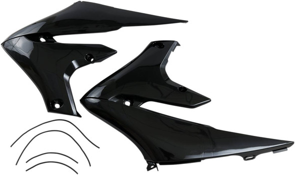 Ufo - YA04858-001 - Radiator Shrouds - Black