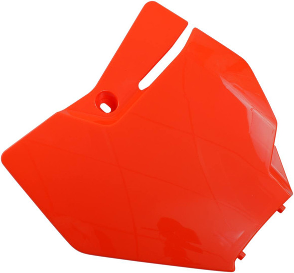 Ufo - KT04087-FFLU - Front Number Plate - Fluorescent Orange