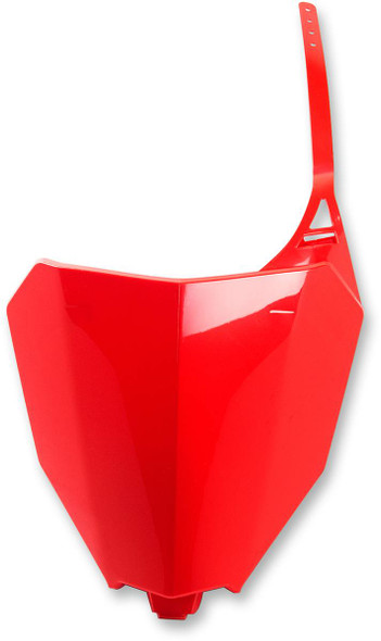 Ufo - HO04686-070 - Front Number Plate - OEM CR Red