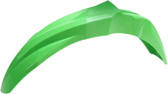 Ufo - KA04748-026 - Front Fender - Green - Kawasaki - KX '18-'26
