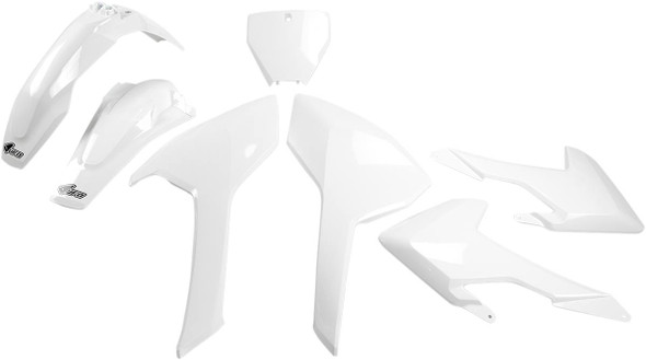Ufo - HUKIT616-041 - Body Kit - '17 OEM White - Husqvarna - TC/FC