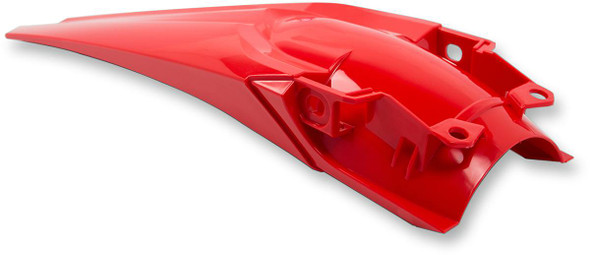 Ufo - HO04681-070 - MX Rear Fender - '00-'22 OEM Red - Honda - CRF '13-'17