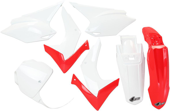 Ufo - HOKIT118-999 - Replacement Body Kit - OE Red/White - Honda - CRF '06-'19