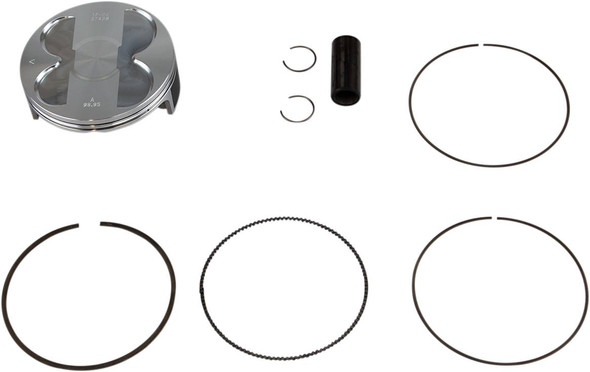 Vertex - 24198B - Piston Kit - 98.96 mm - Honda