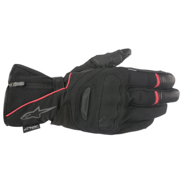  Alpinestars - Primer Drystar® Leather Gloves - Black/Red 