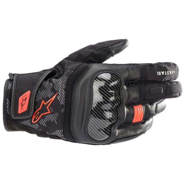  Alpinestars - SMX Z Drystar® Gloves - Black/Fluo Red 