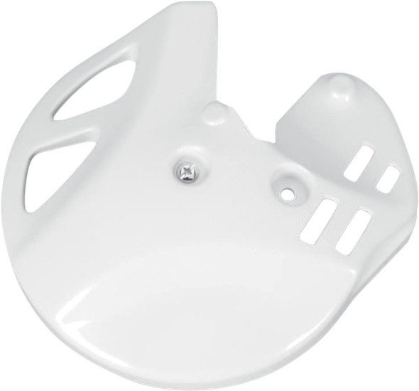 Ufo - YA02867046 - Front Disc Cover - White - Yamaha - YZ/WR