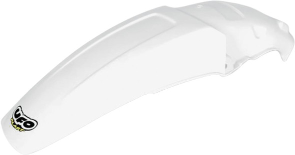 Ufo - SU02905041 - MX Rear Fender - White - Suzuki - RM '89-'92