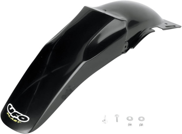 Ufo - SU02957001 - MX Rear Fender - Black - Suzuki - RM '96-'00