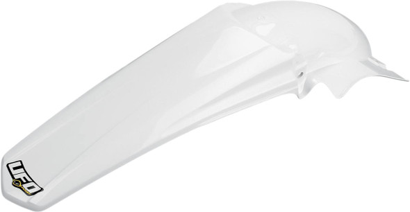 Ufo - YA03881-046 - MX Rear Fender - White - Yamaha - YZ '06-'09