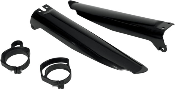 Ufo - KA03704001 - Fork Tube Protectors - Black - KX125/250/500 - '96-'03