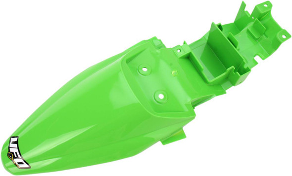 Ufo - KA04715-026 - MX Rear Fender - OEM Green - Kawasaki - KLX '10-'25