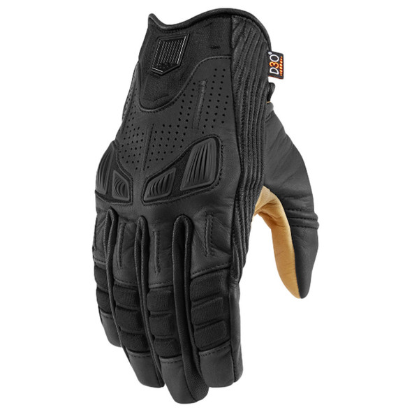  Icon - Men's Icon 1000™ AXYS™ Gloves - Black 