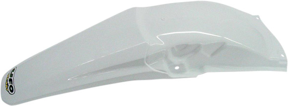 Ufo - HO03636-041 - MX Rear Fender - White - Honda - CRF '04-'05