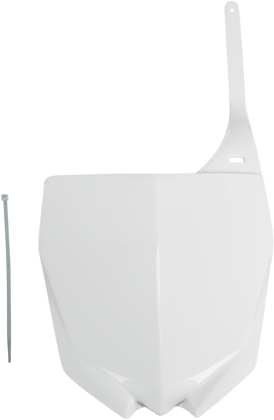 Ufo - YA04813-046 - Front Number Plate - White