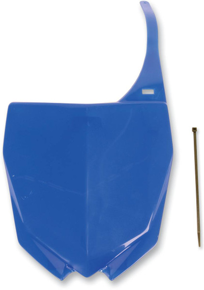 Ufo - YA04813-089 - Front Number Plate - Reflex Blue