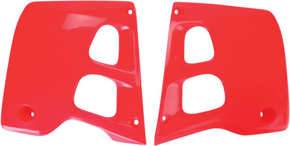 Ufo - HO02625067 - Radiator Covers - '92-'99 OEM CR Fluorescent Red
