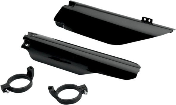 Ufo - SU03998-001 - Fork Tube Protectors - Black - SUZ - '04-'05