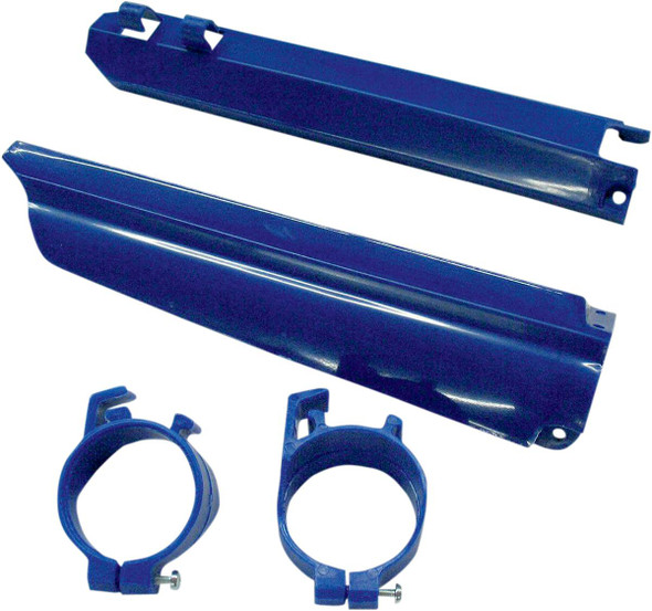 Ufo - YA03803-089 - Fork Tube Protectors - Blue - YZF/WRF