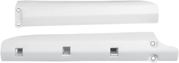 Ufo - YA03886046 - Fork Tube Protectors - White - YZ85