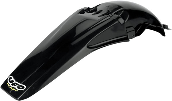 Ufo - YA02897001 - MX Rear Fender - Black - Yamaha - YZ '96-'02