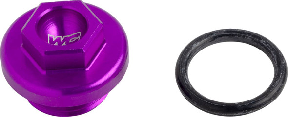 Works Connection - 24-P194 - Oil Fill Plug - Purple - Kawasaki/Suzuki