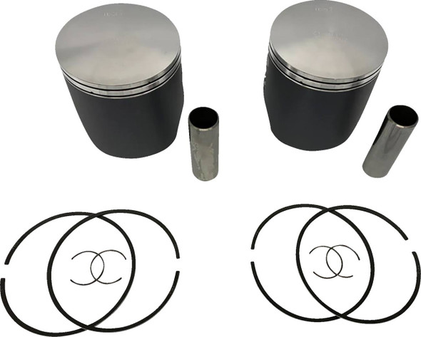 Wossner - K7081DA-2 - Piston Kit - 81.86 mm - Ski Doo 800 P-TEC Engine Type