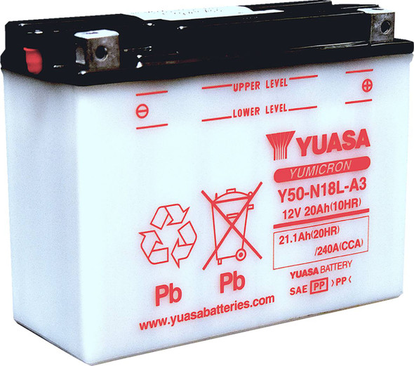 Yuasa - YUAM228A3TWN - Battery - Y50-N18L-A3