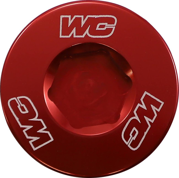 Works Connection - 24-451 - Engine Plug - Red - Gas Gas/Husqvarna/KTM