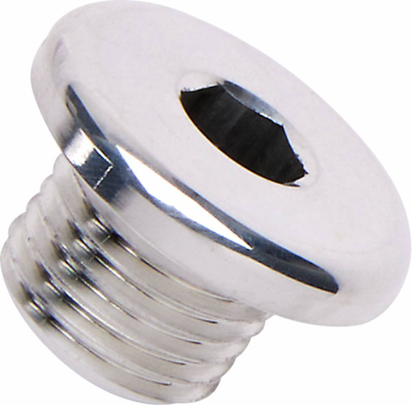Works Connection - 24-634 - Radiator Drain Plug - Silver - Honda/Kawasaki