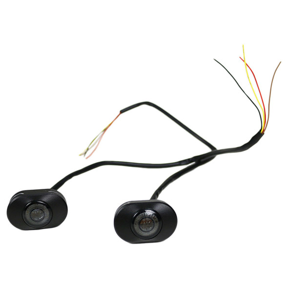  Kodlin - Black 3-in-1 Sleek Rear Turn Signals fits '06 & Up FLHX, '09 & Up FLTRX/S and '14-Up FLHRX/S Models 